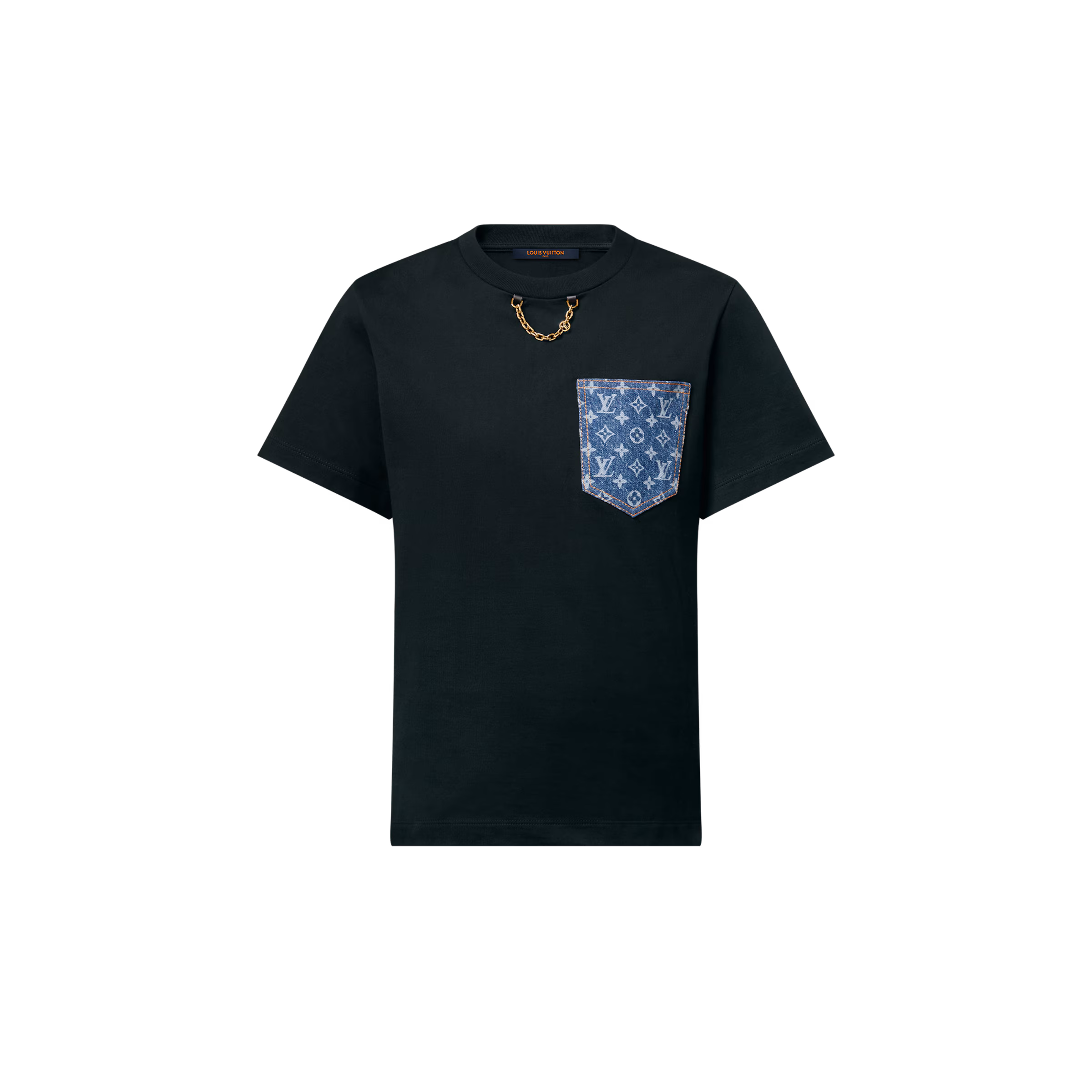 Louis Vuitton Monogram Pocket T-shirt - Black 黑 - Image 2