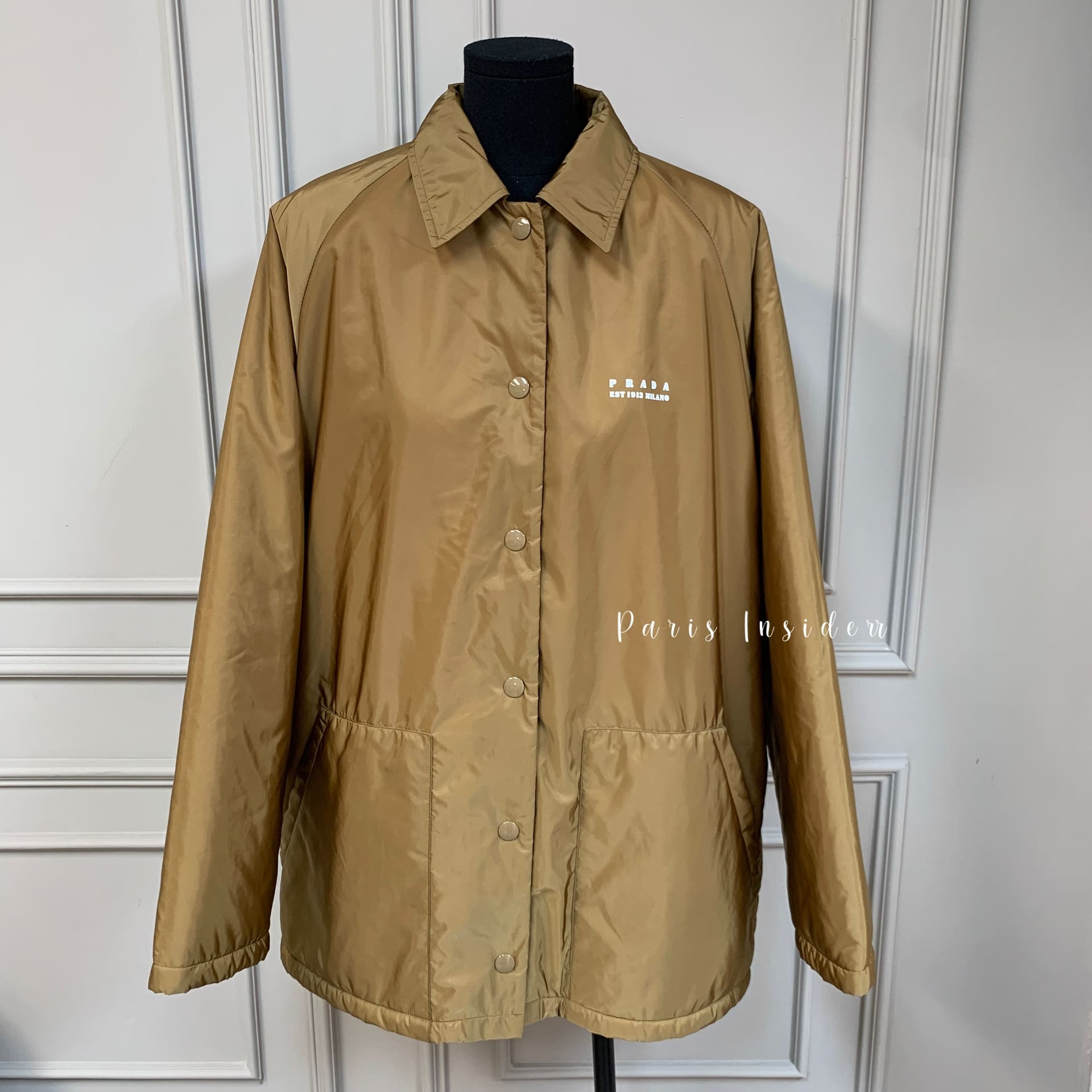 Prada Lightweight Re-Nylon Blouson Jacket - Cork Beige 淺棕色