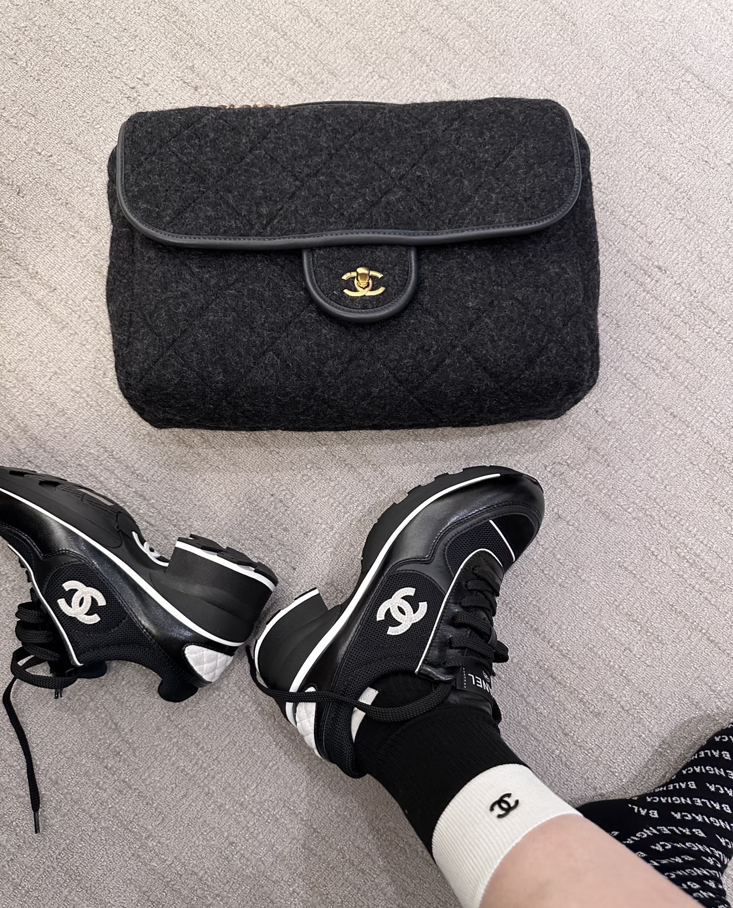 Chanel 25K Trainers G46871 - Black 黑 - Image 7