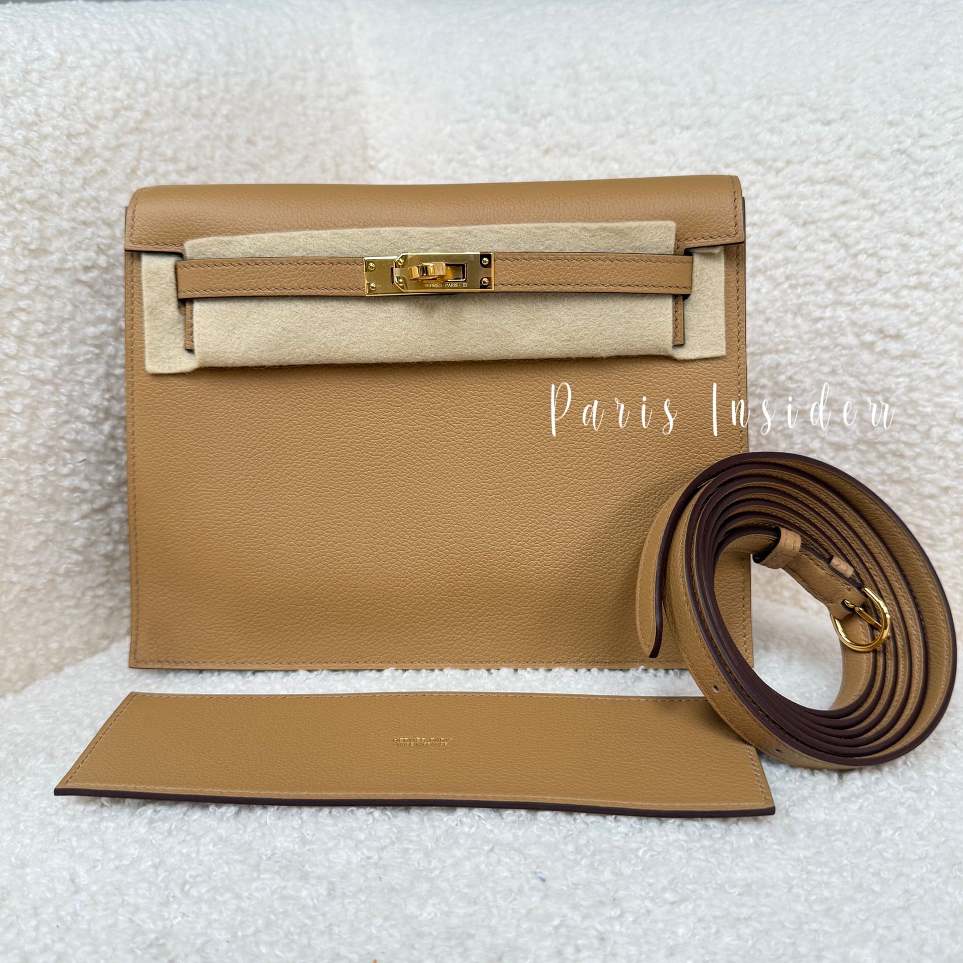 Hermes Kelly Danse - 4B Biscuit GHW 餅乾色