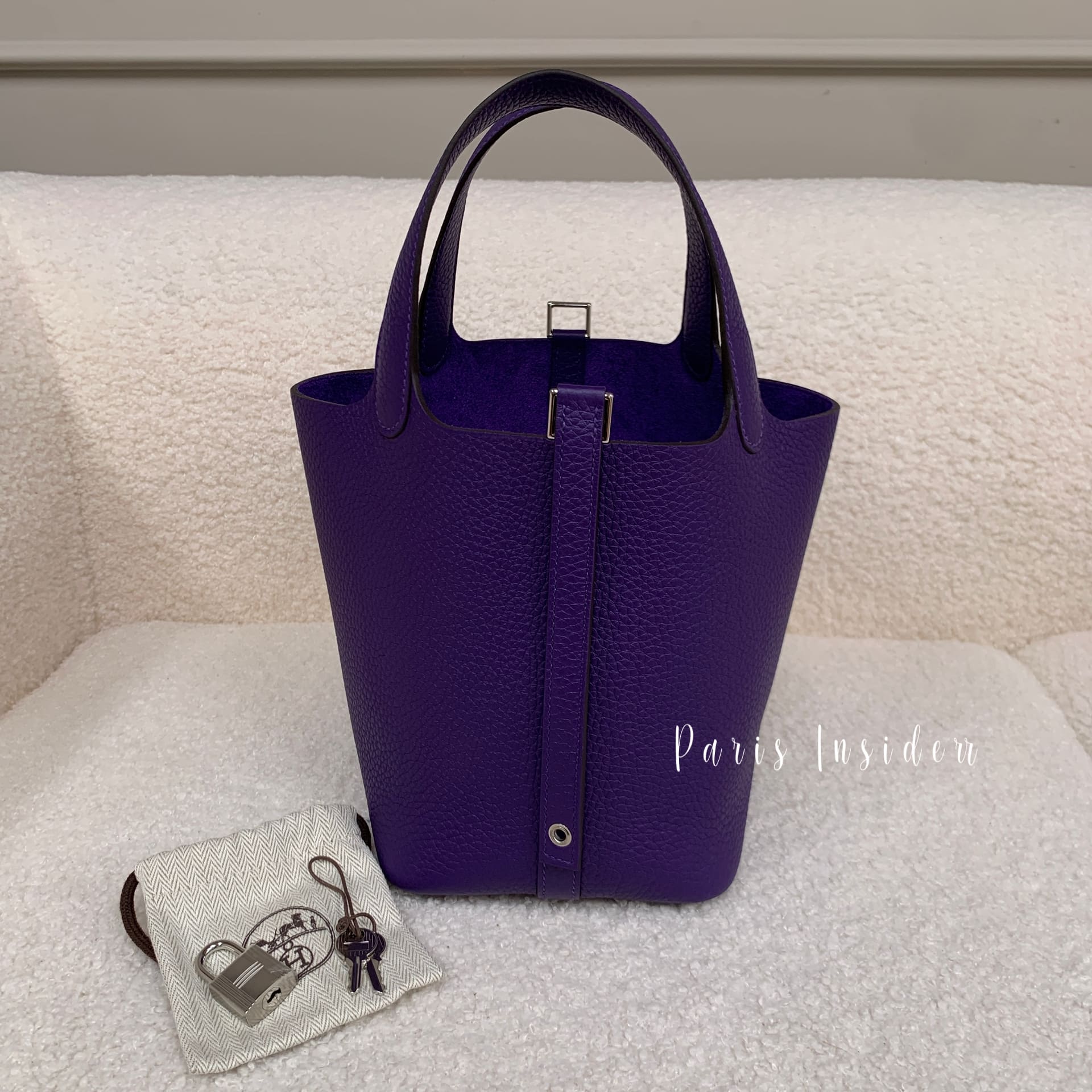 Hermes Picotin 18 - X3 Purple CK