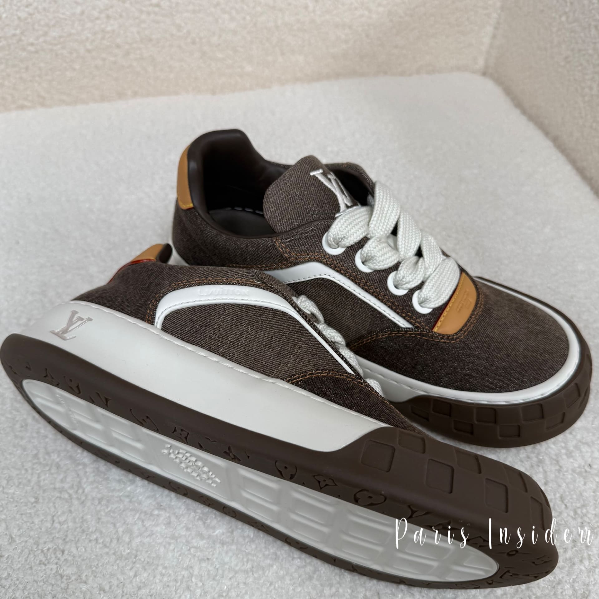 Louis Vuitton Tilted Sneaker - Brown 啡色 - Image 3
