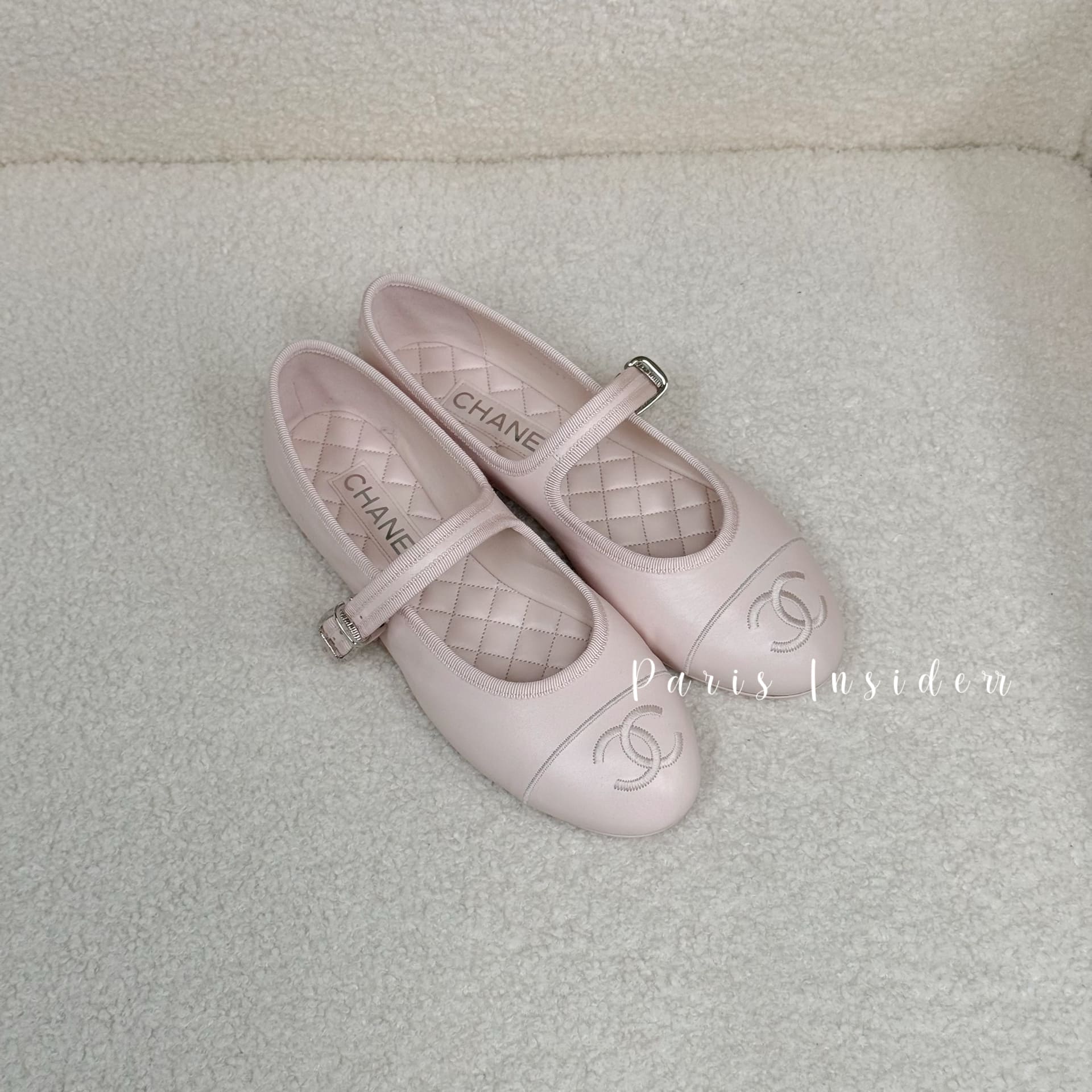 Chanel 26P MaryJane Ballet Flats G46467- Light Pink (淺粉紅色)