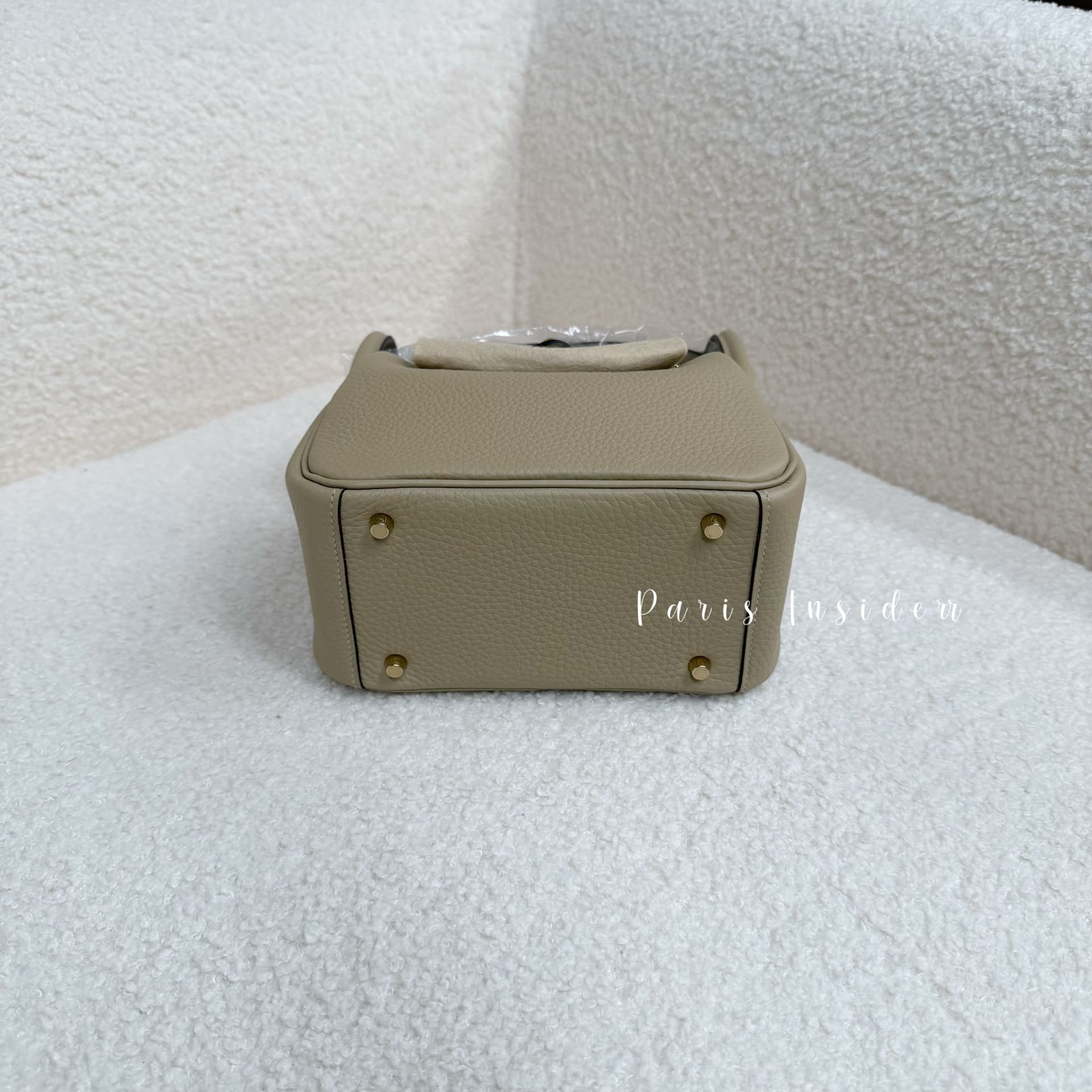 Hermes Mini Lindy II - S2 Trench GHW (風衣灰 金扣) - Image 3