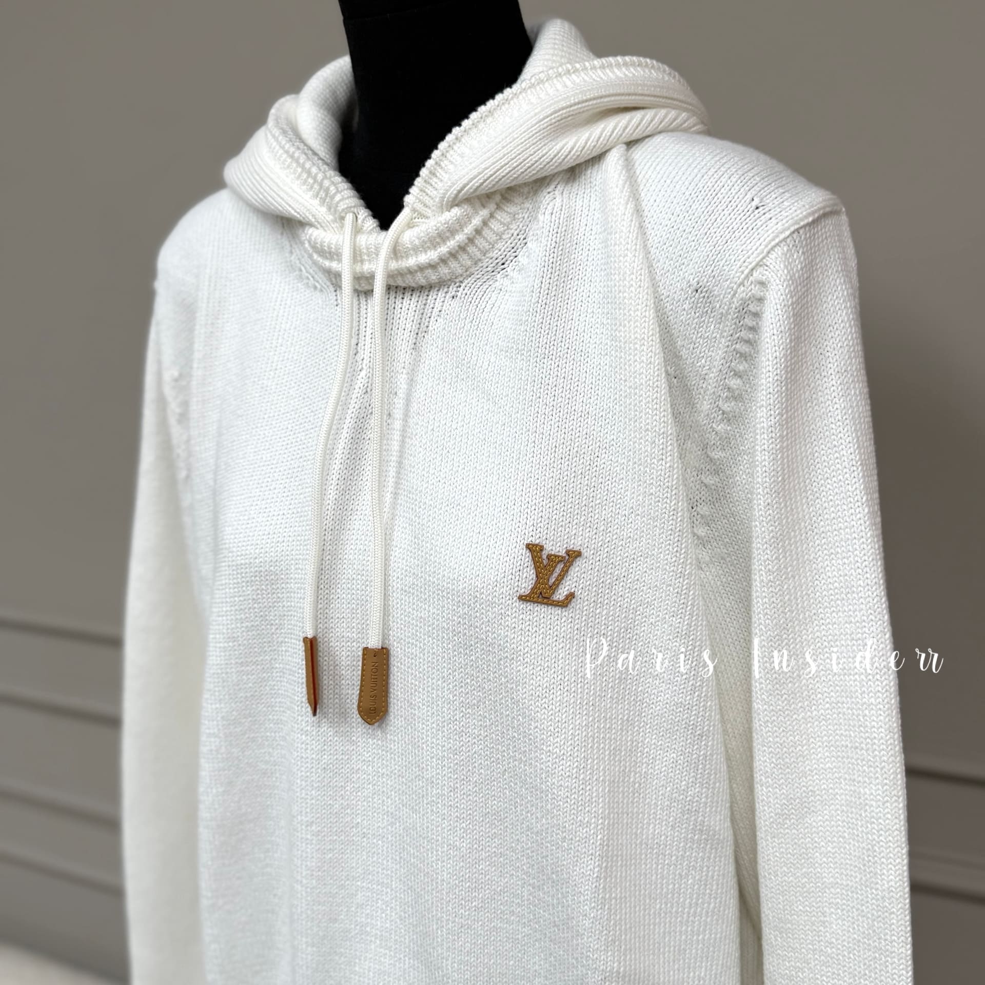 Louis Vuitton Knitted Summery Hoodie - White (白色) - Image 2