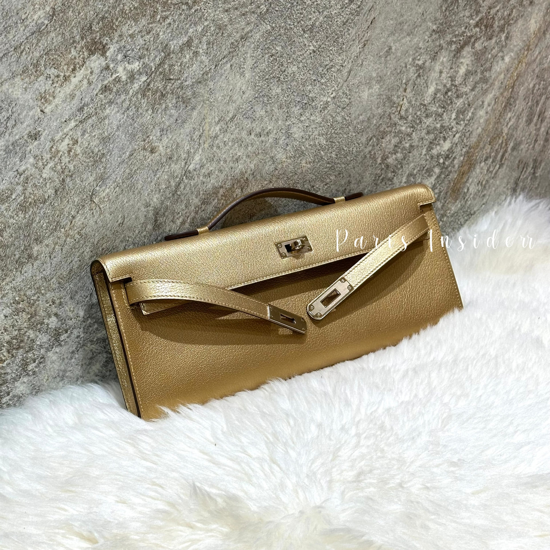 Hermes Kelly Cut - Y9 Dore GHW (鎏金色) - Image 3