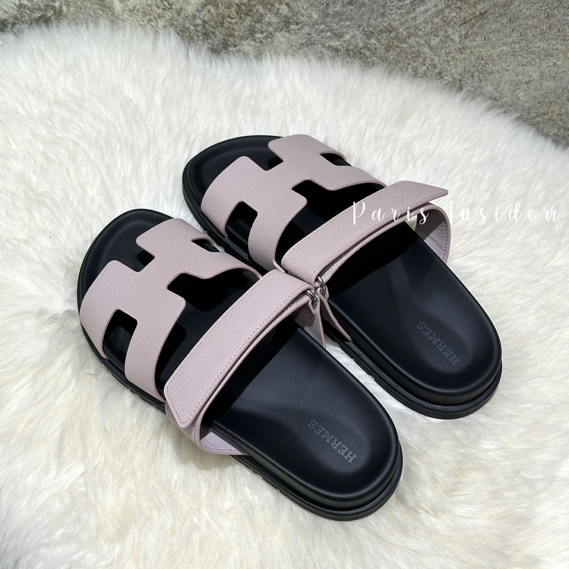 Hermes Chypre Sandal - Rose Cancan - Image 3