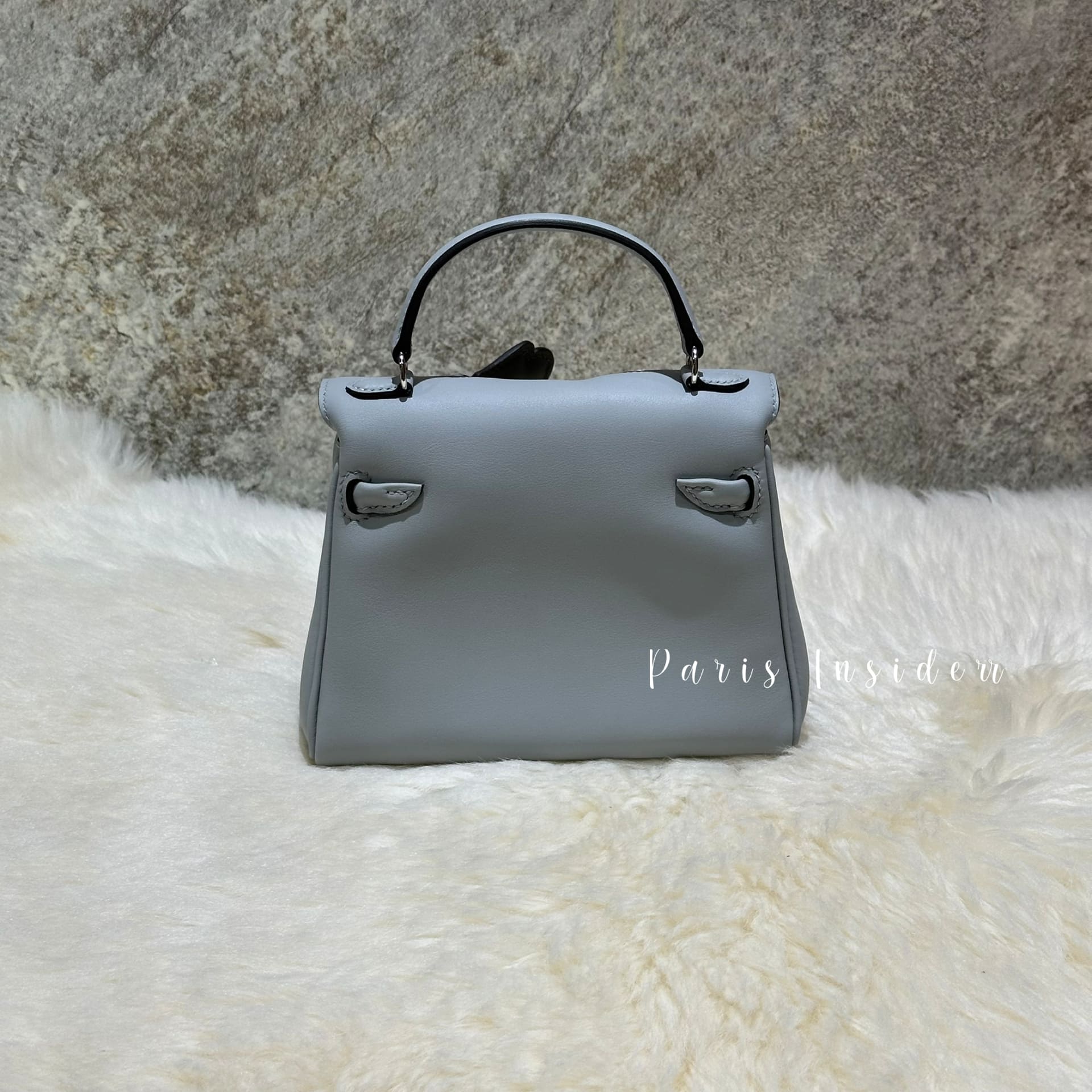 Hermes Kelly Doll - 8U Bleu Glacier PHW (冰川藍) - Image 3