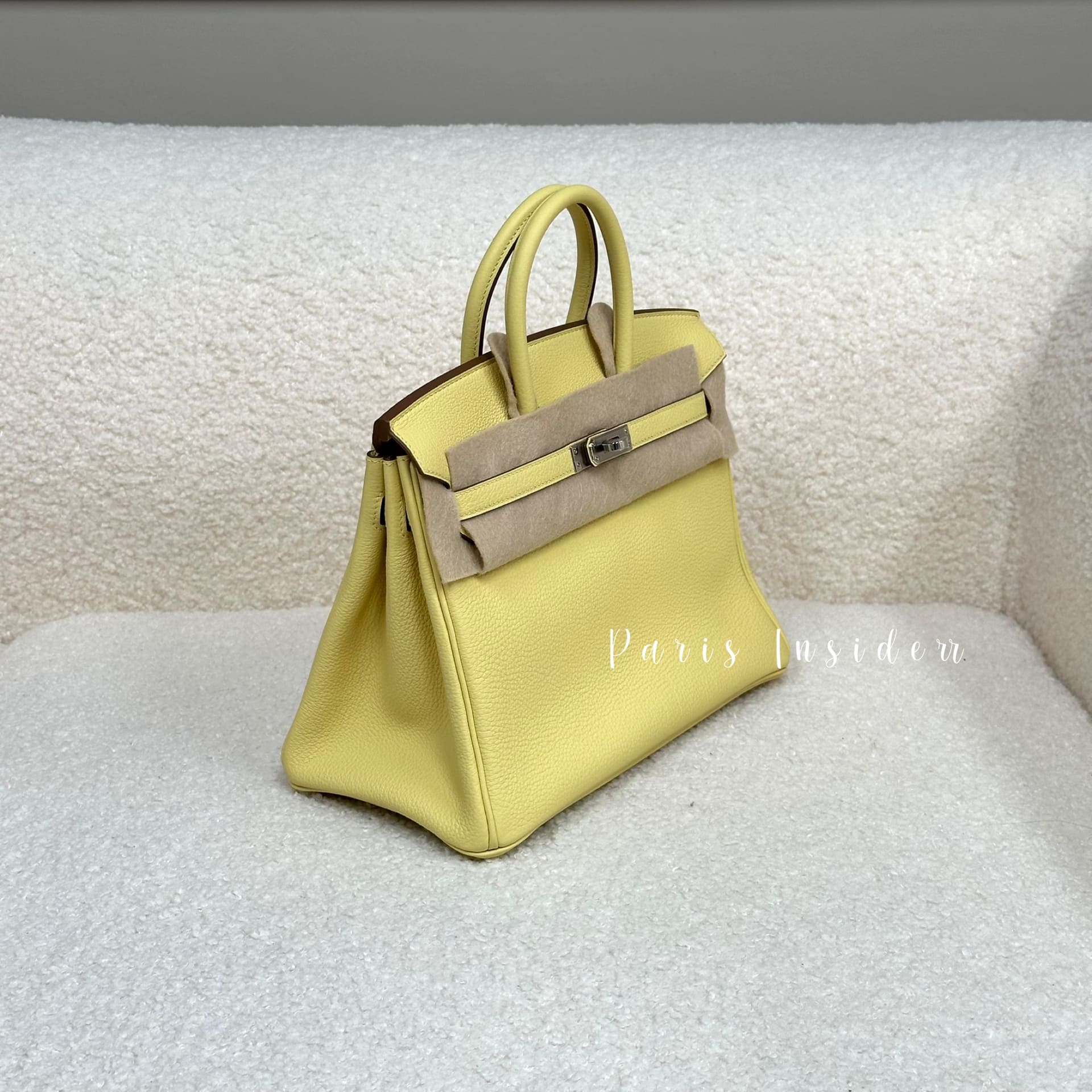 Hermes Birkin 25 - 1Z Jaune Poussin PHW(小雞黃) - Image 2