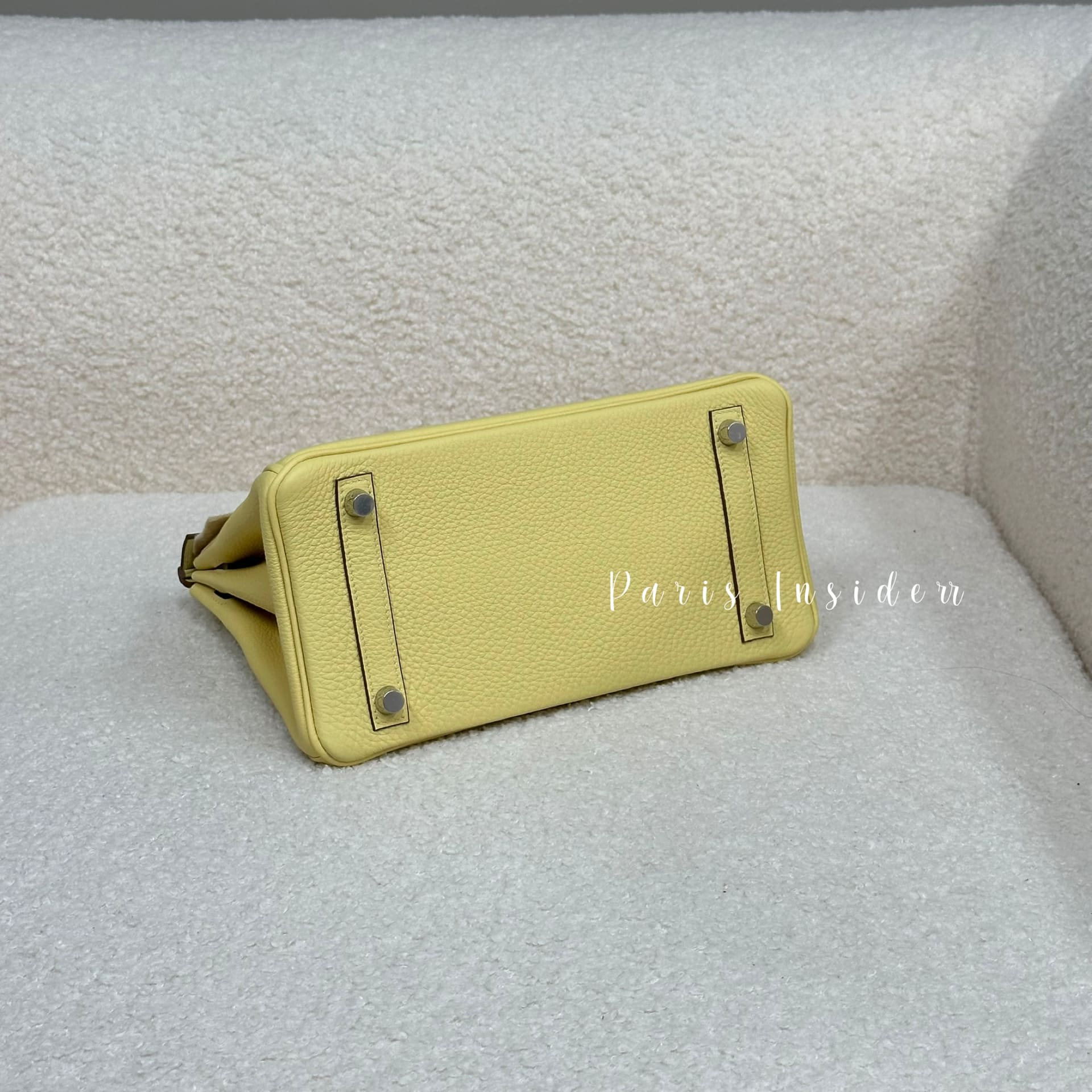 Hermes Birkin 25 - 1Z Jaune Poussin PHW(小雞黃) - Image 3
