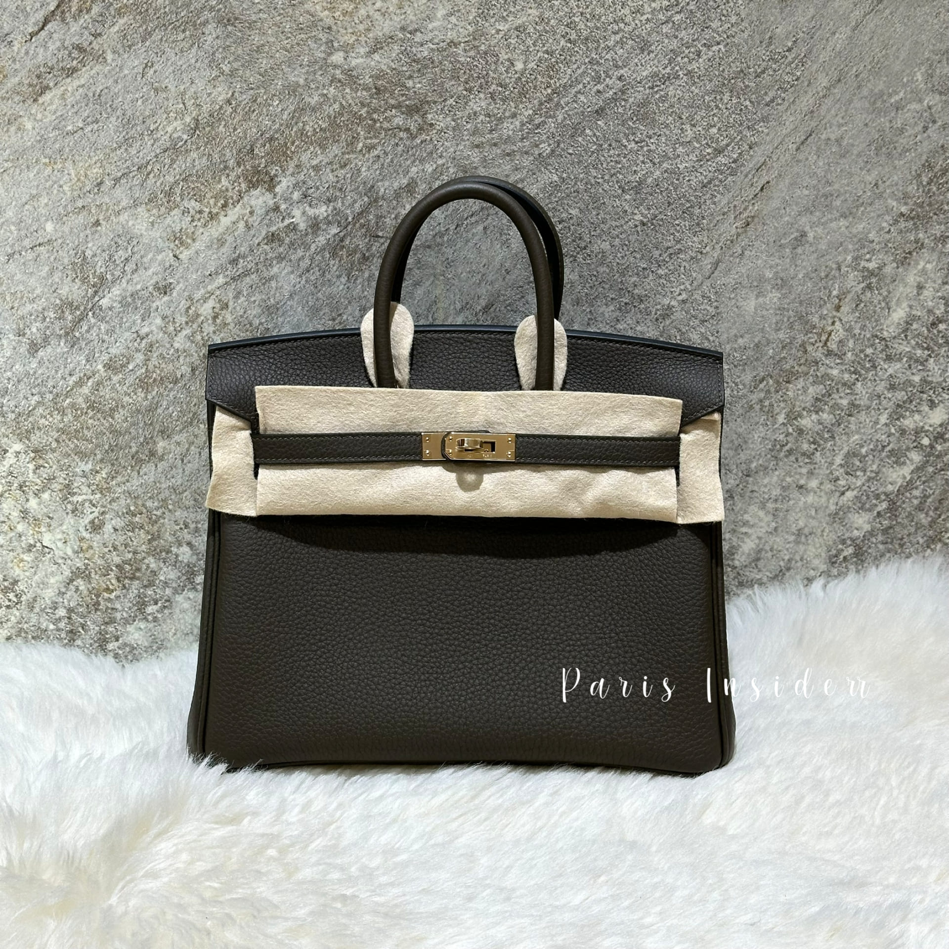 Hermes Birkin 25 - V8 Vert Loden GHW (深橄欖綠)