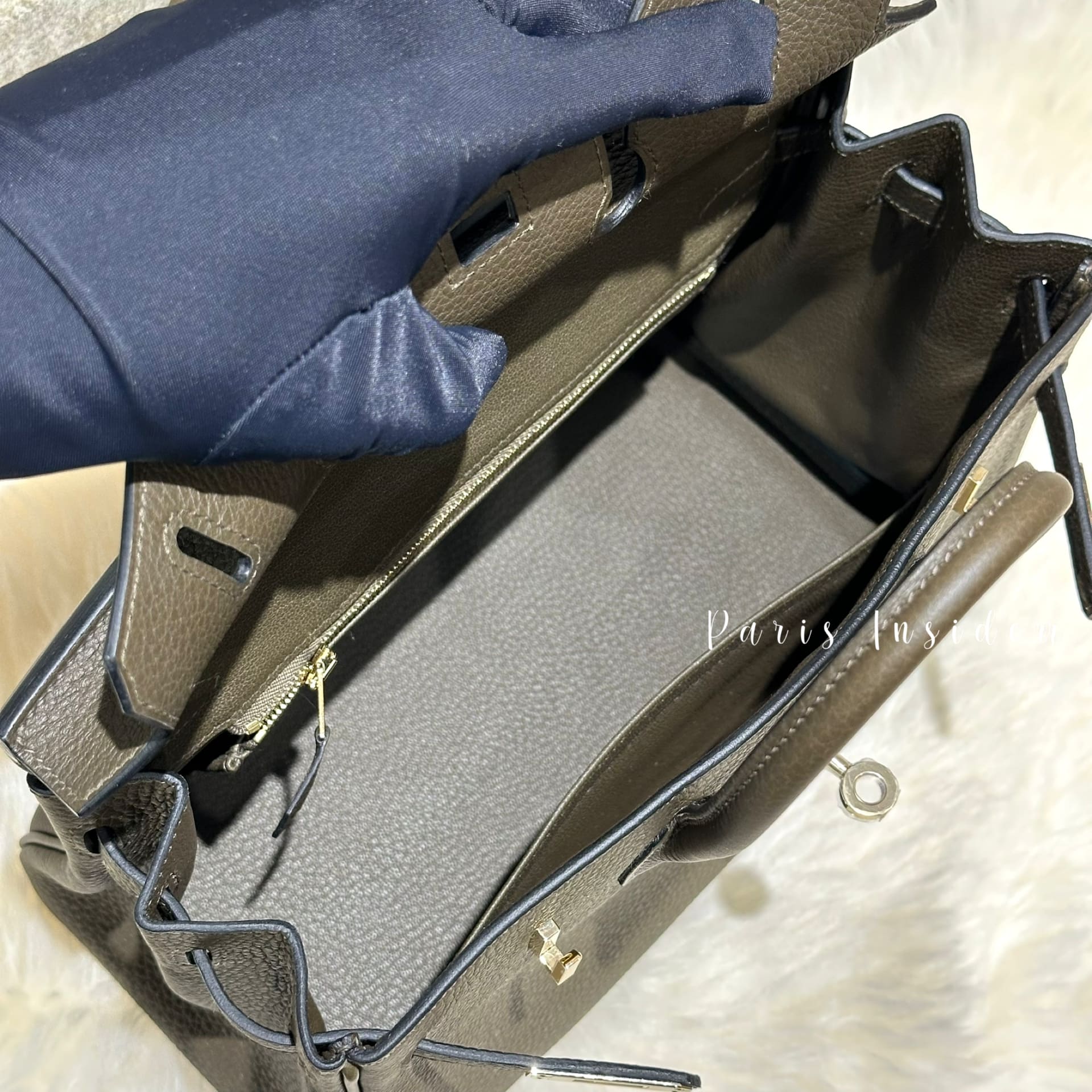Hermes Birkin 25 - V8 Vert Loden GHW (深橄欖綠) - Image 3