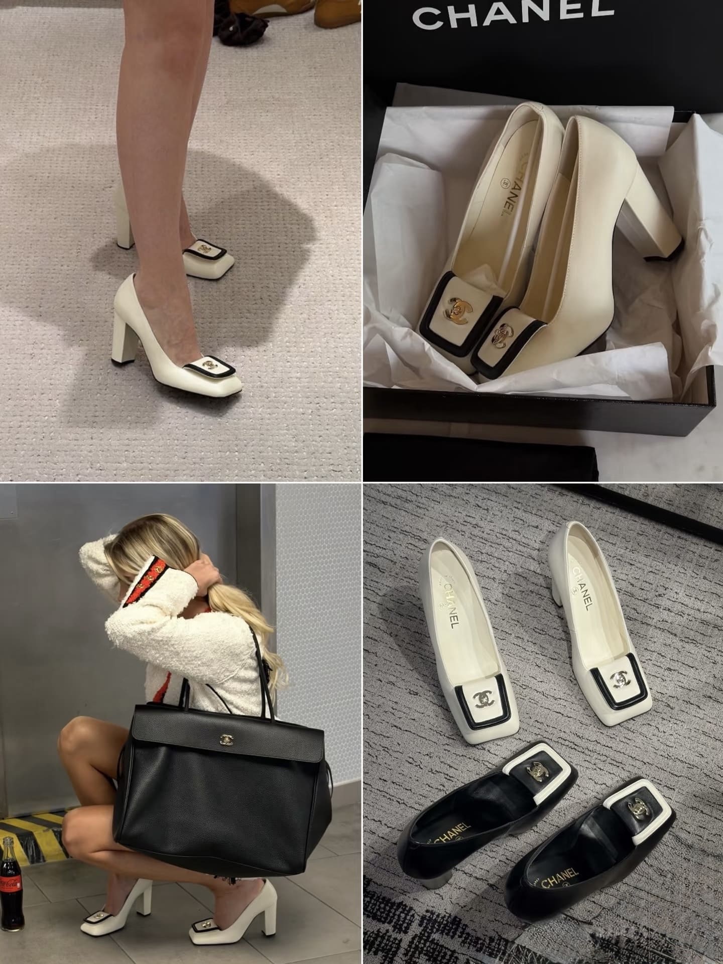 Chanel 26S PUMPS G47208 - Black (黑色) - Image 4