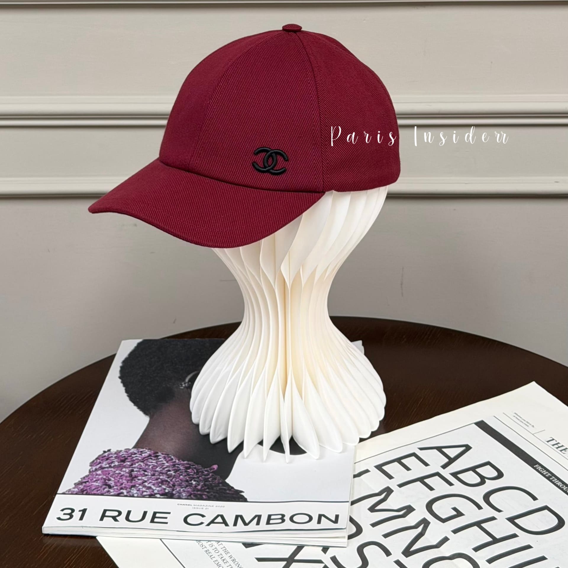Chanel 26S Cap AAB910 - Dark Burgundy (深酒紅色)