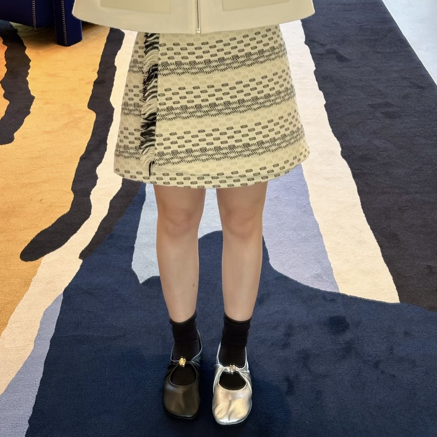 Loewe Pebble Soft ballerina - Oak (橡木色) - Image 4