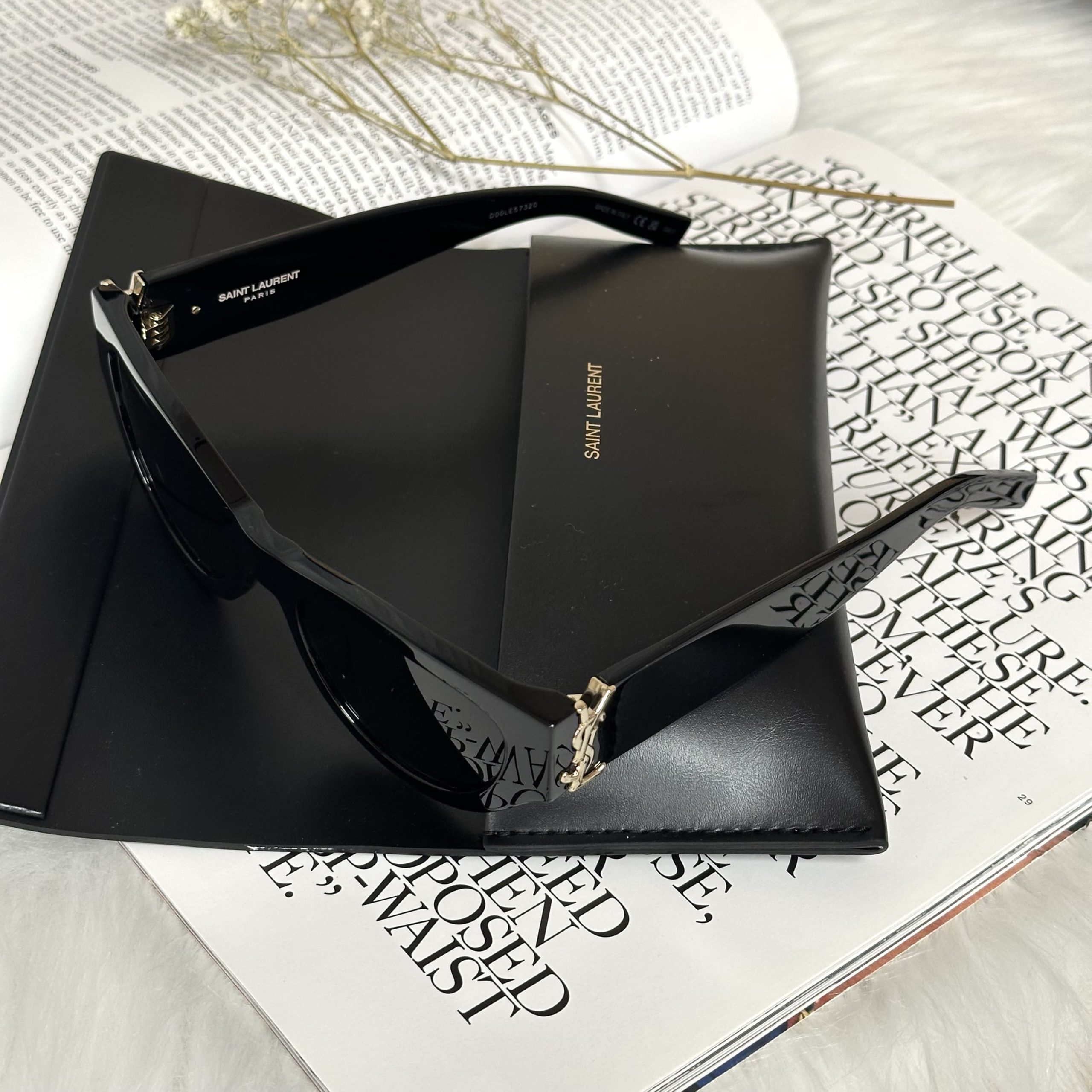 Saint Laurent SL M94 Sunglasses - Black - Image 2