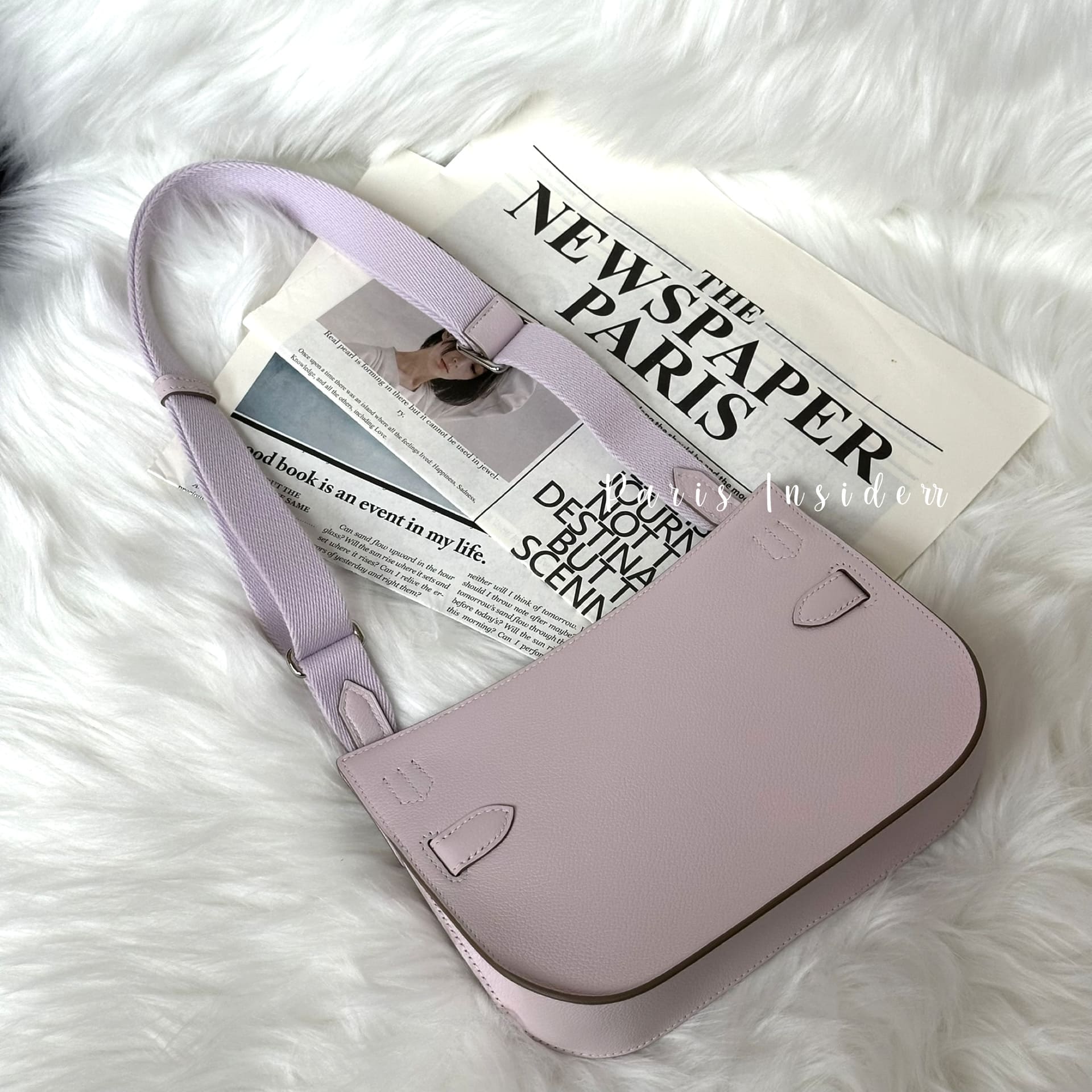Hermes Mini Jypsiere - 9W Mauve Pale PHW (夢幻紫 銀扣) - Image 4