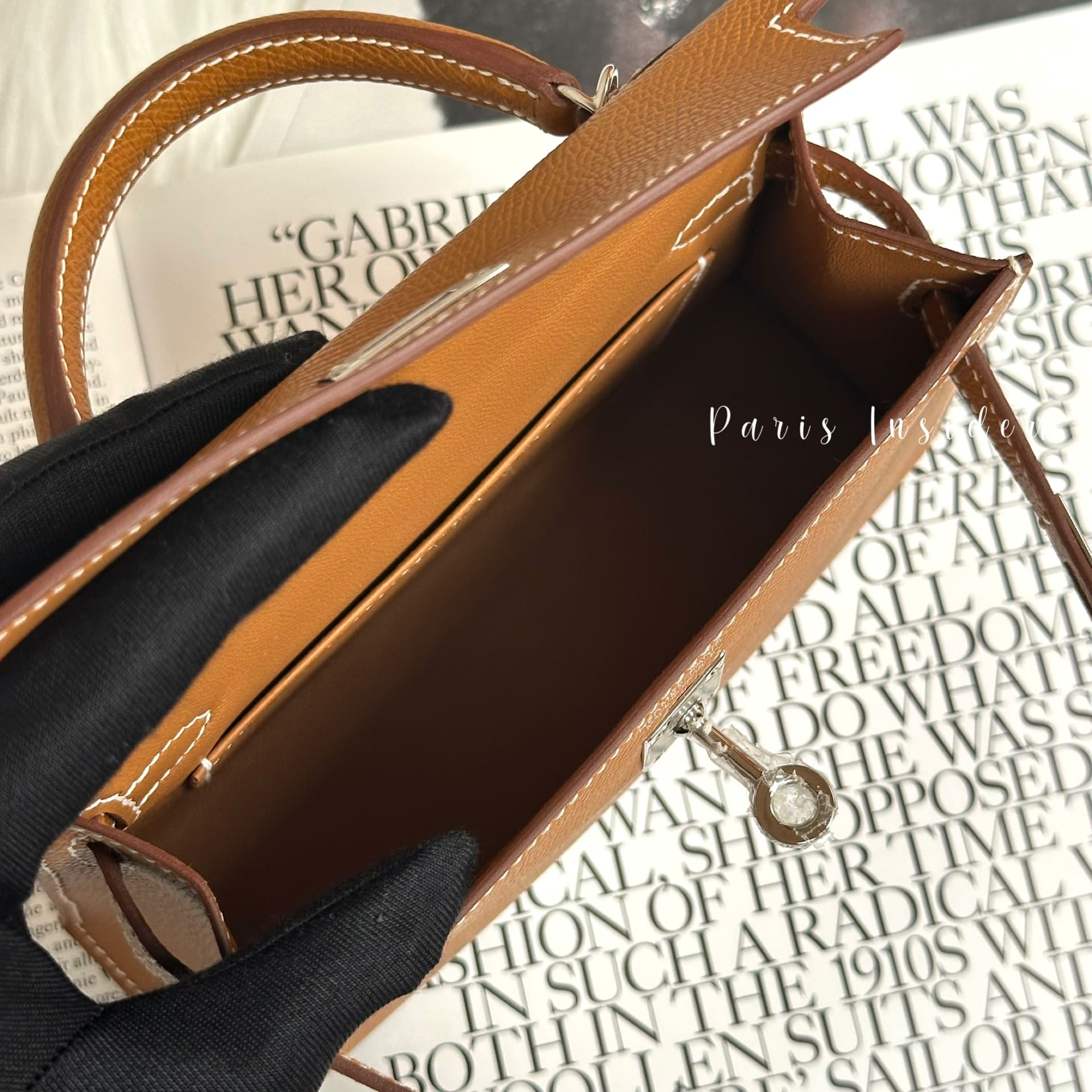 Hermes MIni Kelly II - 06 Gold PHW (金棕色 銀扣) - Image 3