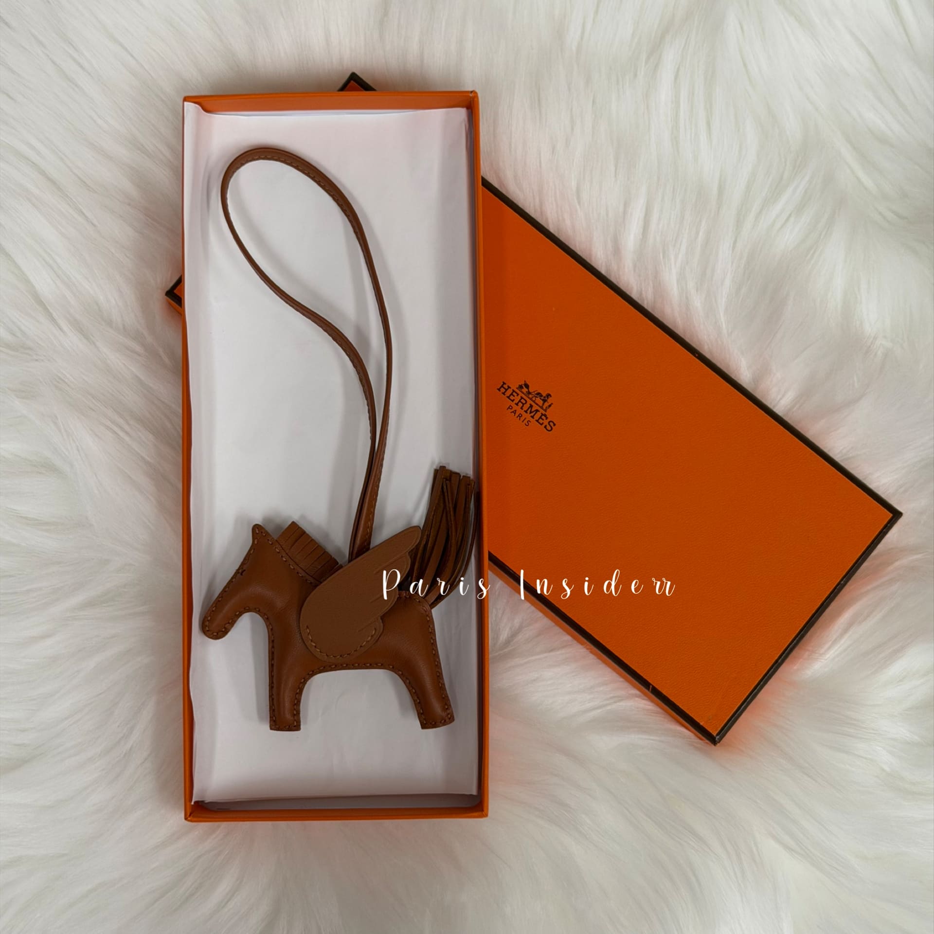 Hermes Rodeo Pegase PM charm - Gold