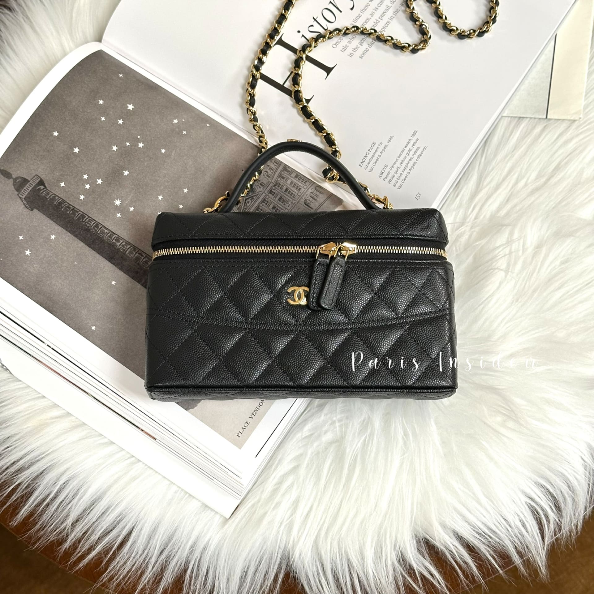 Chanel 26C Vanity with Chain AP5475- Black (黑色)