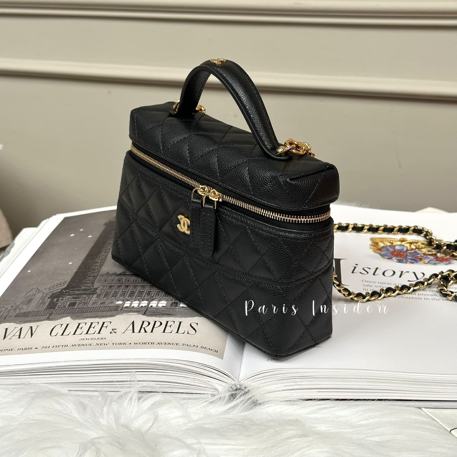 Chanel 26C Vanity with Chain AP5475- Black (黑色) - Image 3