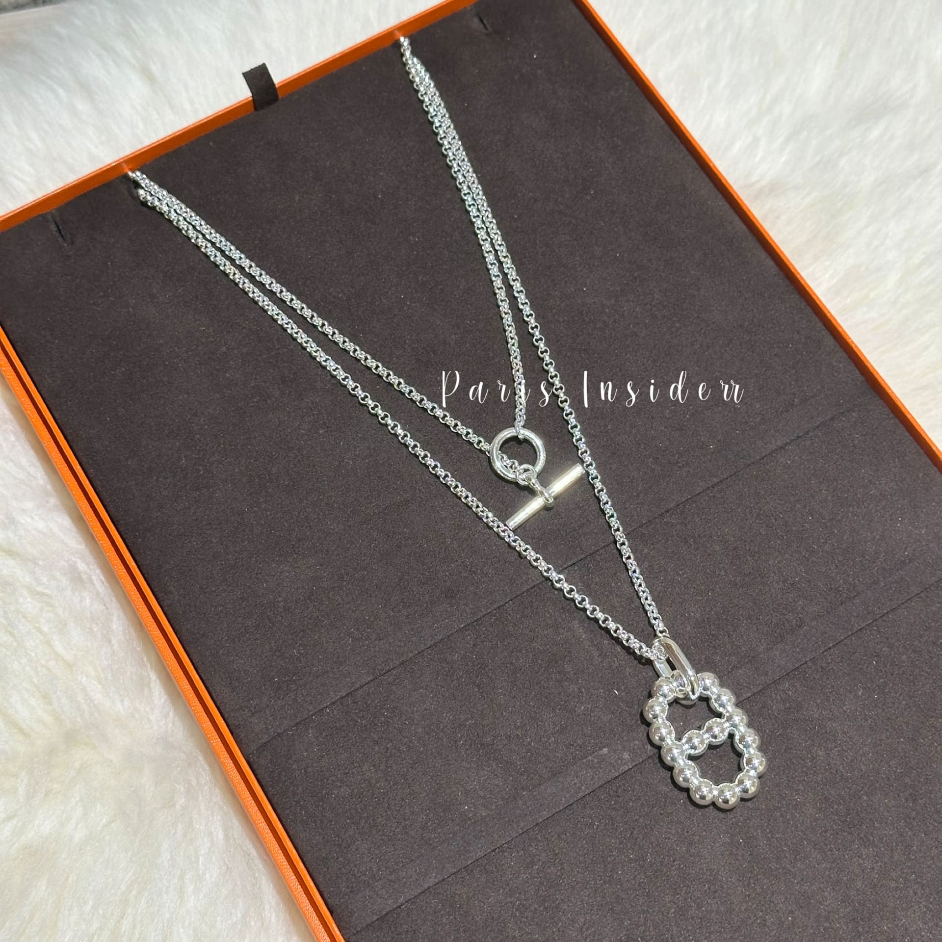 HERMES Chaine d'Ancre Alea II Necklace