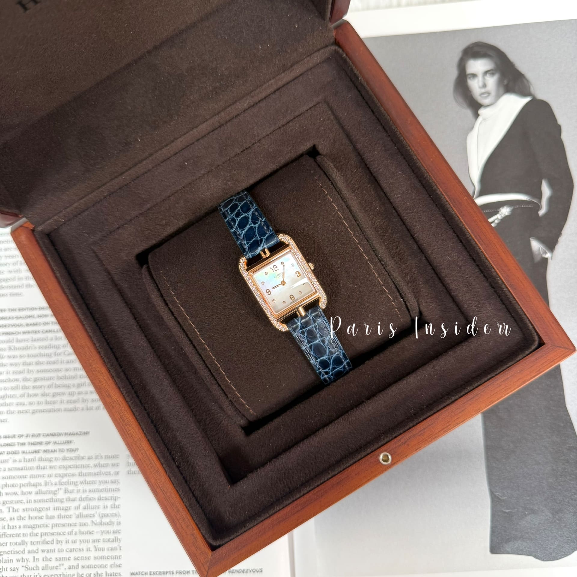 Hermes Cape Cod watch 31mm - Bleu Saphir (藍寶石色)