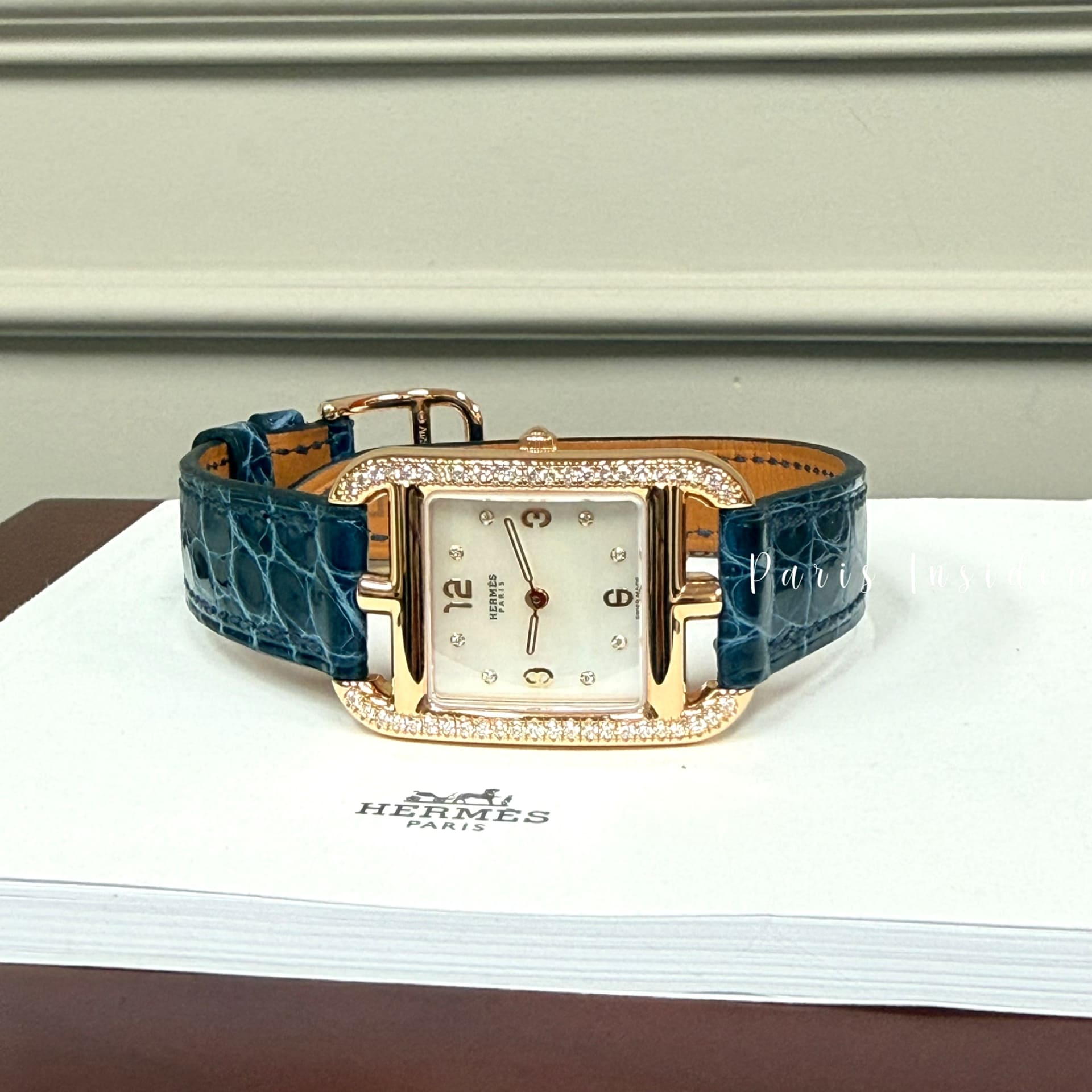 Hermes Cape Cod watch 31mm - Bleu Saphir (藍寶石色) - Image 2