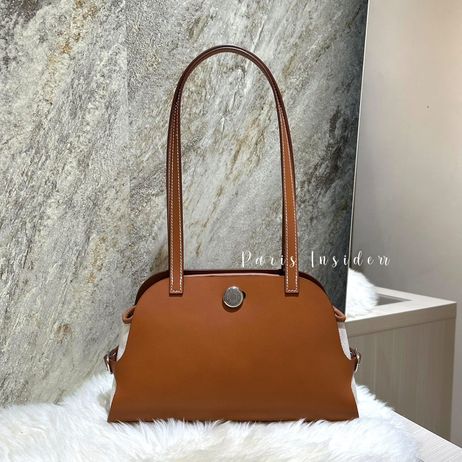 Hermes Tablier Sellier Bag - 06 Gold (金棕)
