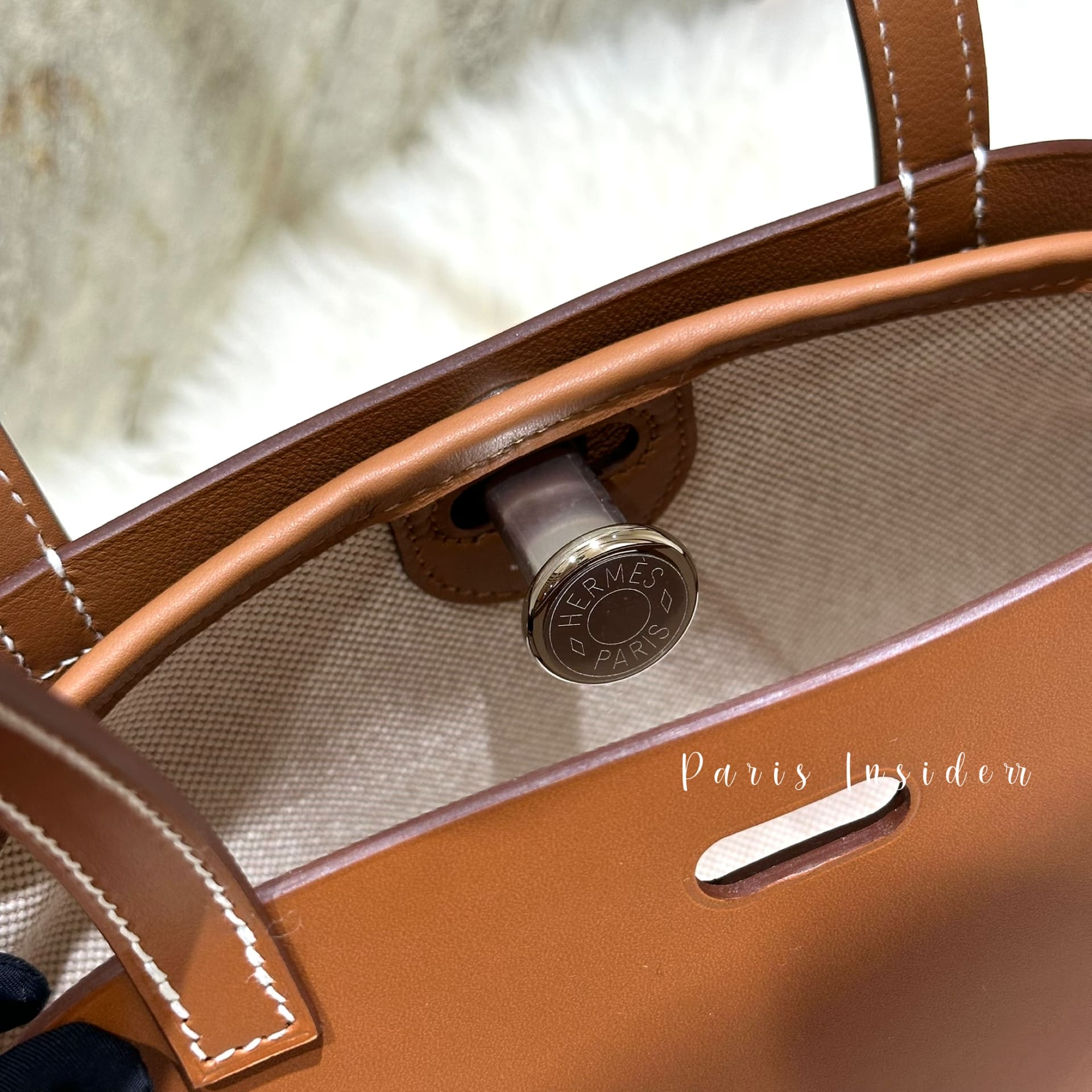 Hermes Tablier Sellier Bag - 06 Gold (金棕) - Image 5