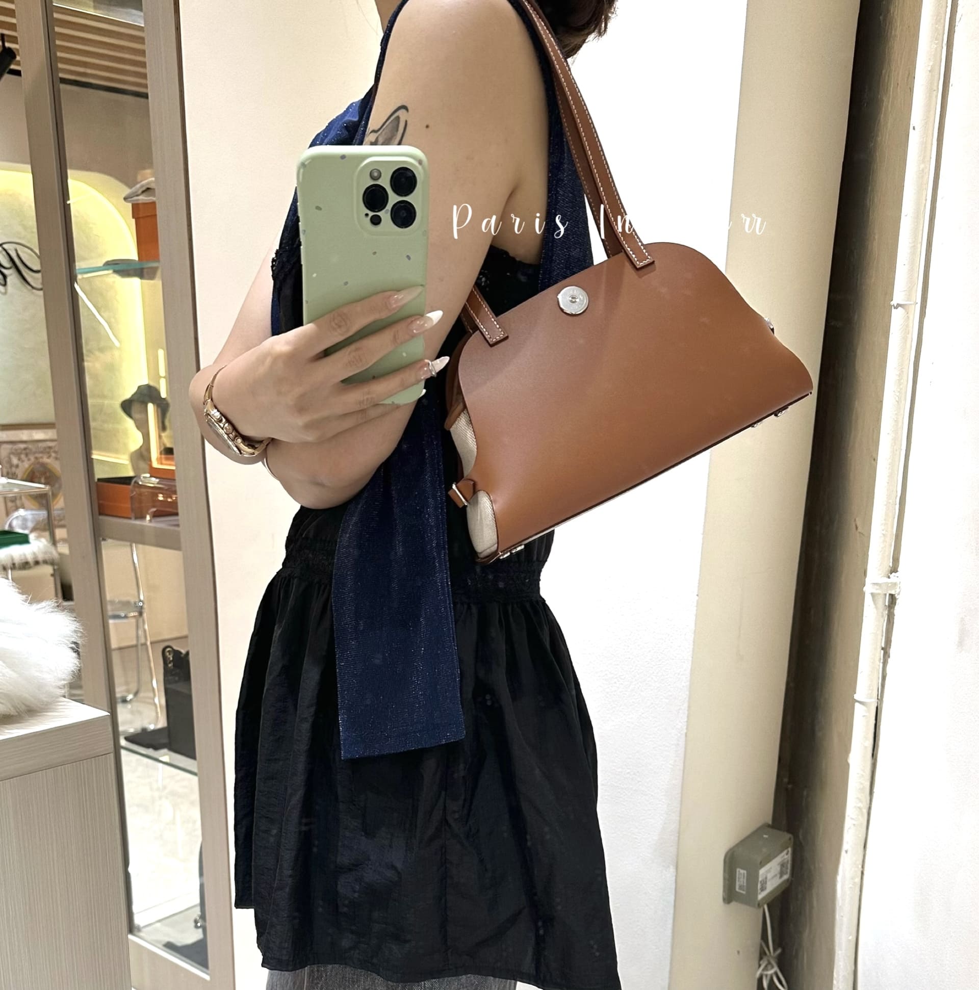 Hermes Tablier Sellier Bag - 06 Gold (金棕) - Image 8
