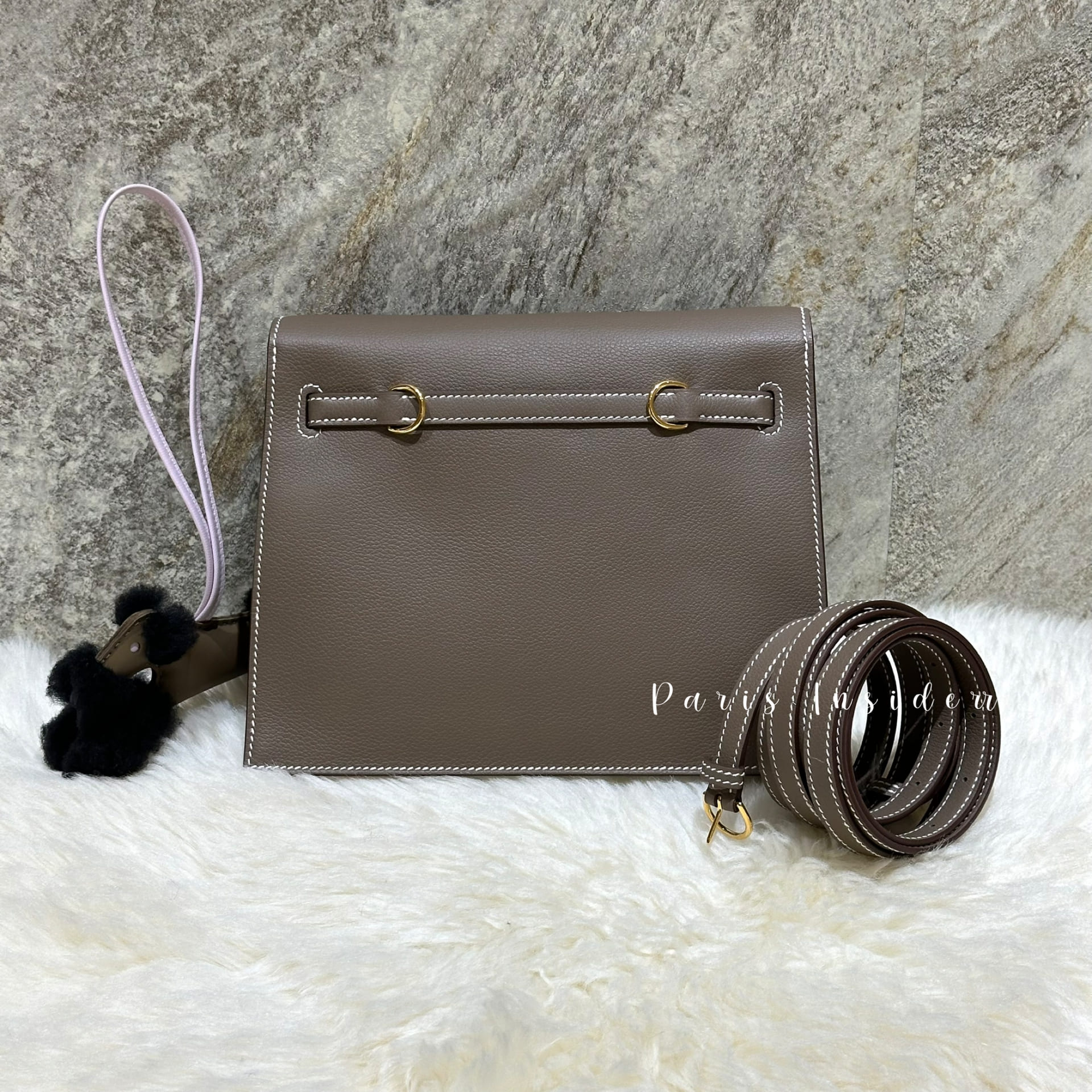Hermes Kelly Danse - 18 Etoupe GHW (大象灰 金扣) - Image 4