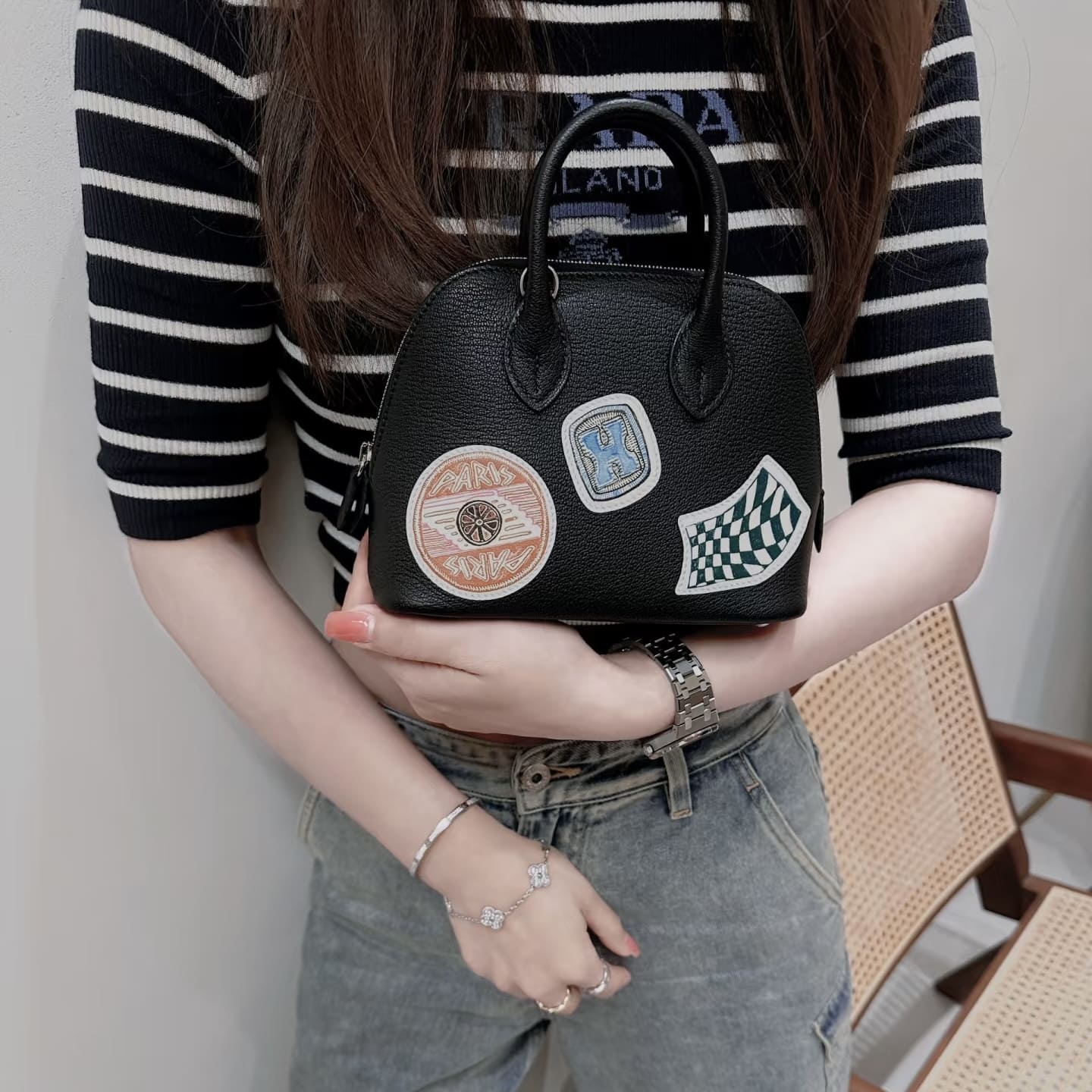 Hermes Mini Bolide 1923 Travel - 89 Noir (黑色) - Image 3