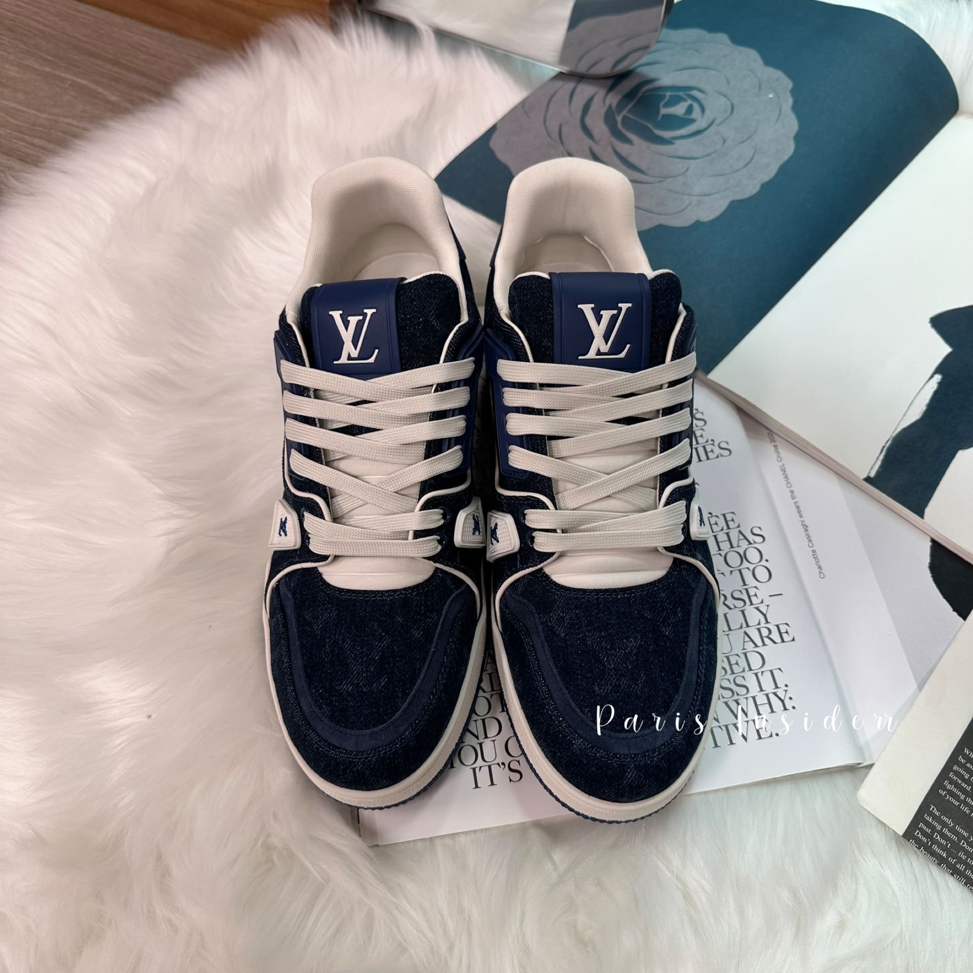 Louis Vuitton Trainer Sneaker - Bleu (藍色) - Image 2
