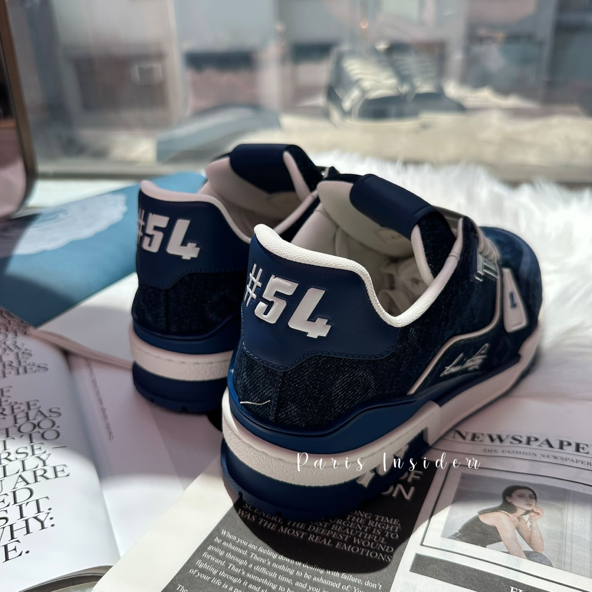 Louis Vuitton Trainer Sneaker - Bleu (藍色) - Image 3